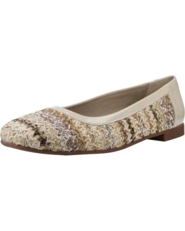 PITILLOS DAMEN BALLERINAS MODELL 11143P BEIGE CREME CREMA