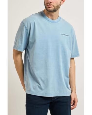 GUESS JEANS T-SHIRT UOMO M6GI75 KCTG1 BLU IDWS