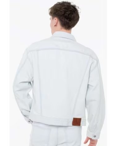 CALVIN KLEIN MEN JEANS JACKET LV04RF722G 90S BLUE VOL
