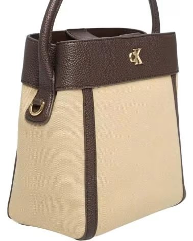 CALVIN KLEIN BORSA SECCHIELLO CON TRACOLLA VERDE KHAKI