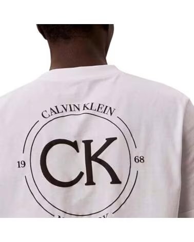 CALVIN KLEIN T-SHIRT LV04RE825G DA UOMO BIANCO TURBULENCE