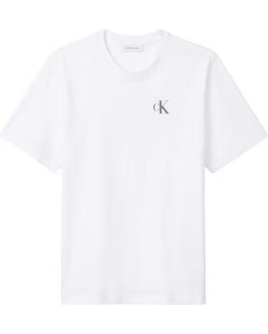 CALVIN KLEIN CAMISETA DE MANGA CORTA JEANS LV14RF852G BLANCO HOMBRE YAF