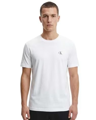 CALVIN KLEIN KURZARMSHIRT JEANS LV14RF852G WEISS HERREN YAF
