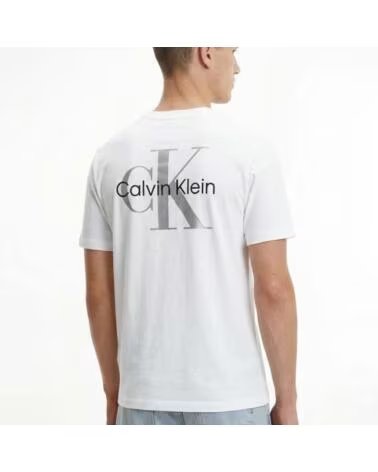 CALVIN KLEIN CAMISETAS HOMBRE JEANS MODELO LV14RF852G COLOR BLANCO YAF