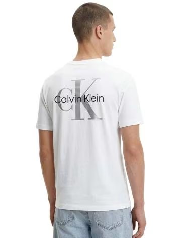 CALVIN KLEIN KURZARMSHIRT JEANS LV14RF852G WEISS HERREN YAF