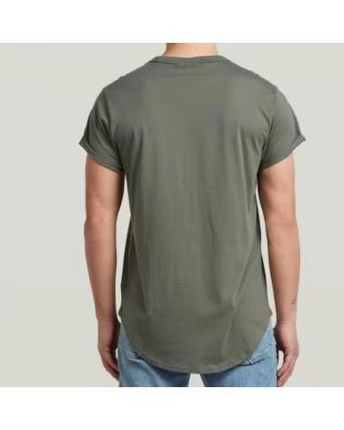 G-STAR T-SHIRT UOMO MODELLO D29524 8415 COLORE VERDE OLIVA OLIVE