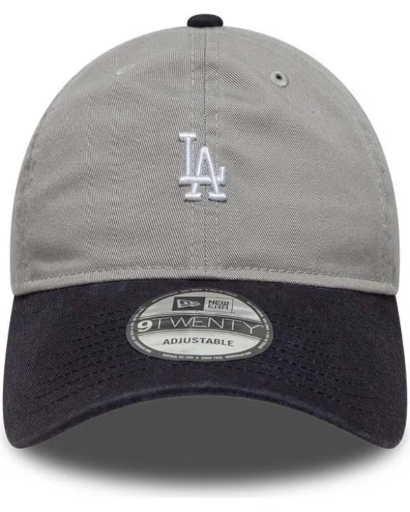 NEW ERA Gorra Los Angeles Dodgers Mlb Mini Washed 9Twenty en gris para unisex GREY