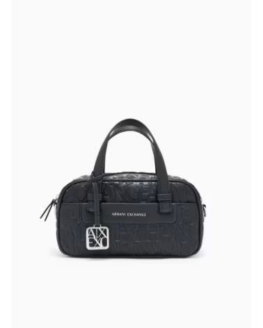 ARMANI EXCHANGE XW002984 SAC À MAIN MATELASSÉ AVEC LOGO EN RELIEF NEGRO