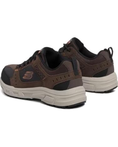 SCARPE SNEAKERS SKECHERS OAK CANYON 51893 UOMO MARRONE MARRON