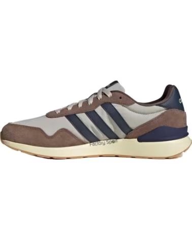 ADIDAS RUN 60S 40 UOMO BEIGE MARRONE MARINO BEIGE-MARINO