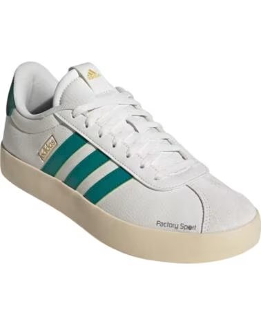 ADIDAS VL COURT 3 0 BLANCO ROTO-VERDE PARA HOMBRE - 44 2-3 BLAN ROT-VERD