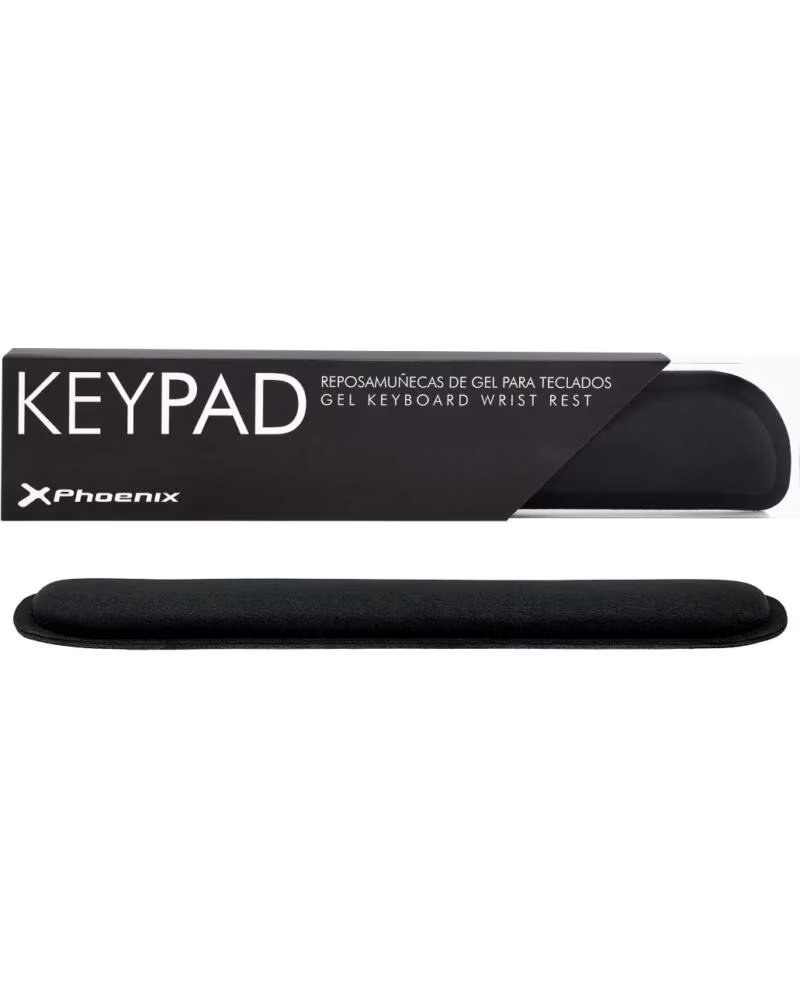 PHOENIX TECHNOLOGIES Phoenix keypad reposamunecas ergonomico espuma con memoria alta densidad negro