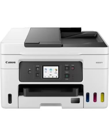 CANON Multifuncion Recargable MAXIFY GX4050 MegaTank WiFi- Fax- Duplex- Blanca