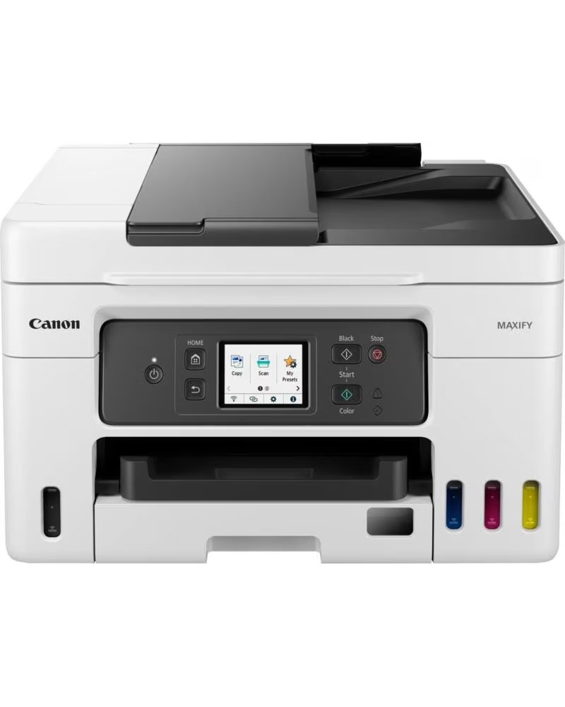 CANON Multifuncion Recargable MAXIFY GX4050 MegaTank WiFi- Fax- Duplex- Blanca