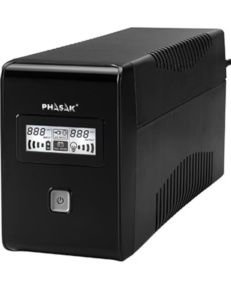 PHASAK Sai ups 650va interactive avr 2xschuko ph 9465 0 65kva