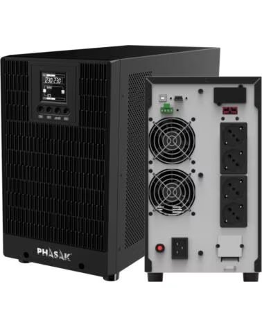 PHASAK Sai ups 3000va smart pro online ph 9230 4xschuko 3kva
