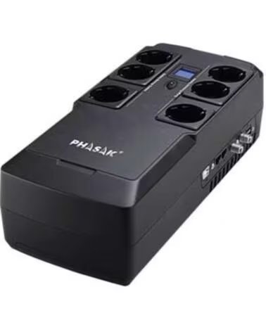 PHASAK Sai ups 800va interact kyptos ph 9478 s 3xschuko 3xsurge protect rj45 usb 0 8kva