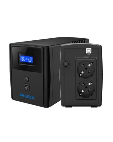 PHASAK Sai ups 1000va sirius ph 7310 interactivo 1kva