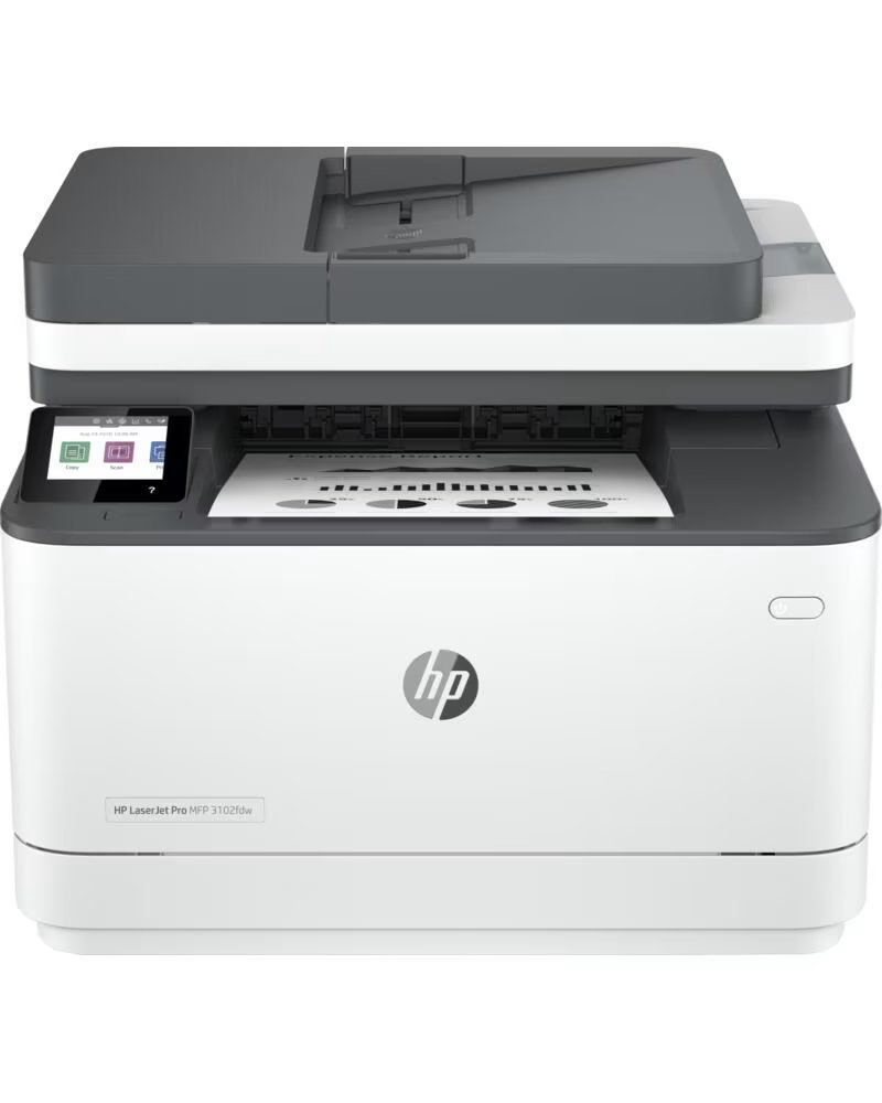 HP Multifuncion laser pro 3102fdw monocromo fax a4 - 33ppm - usb - wifi - duplex impresion