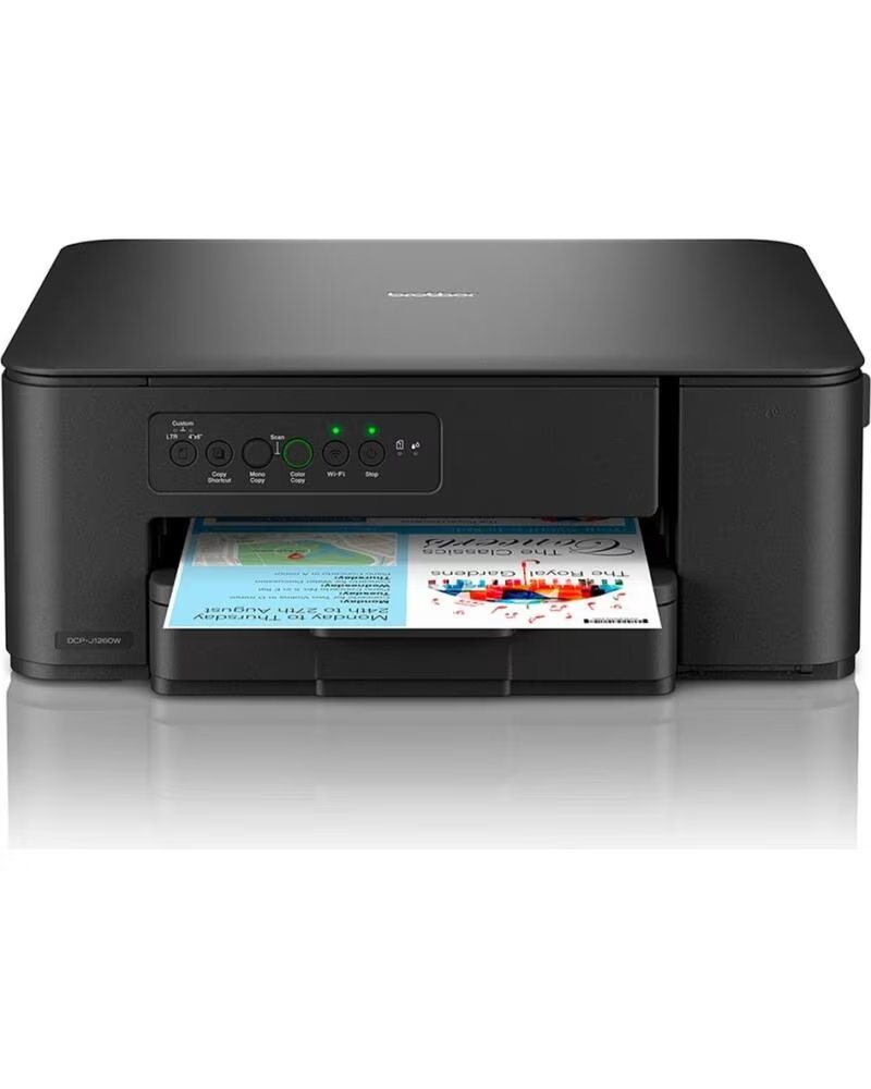 BROTHER Impresora multifuncion inyeccion dcp - j1260w color