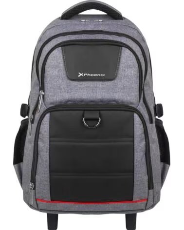 PHOENIX TECHNOLOGIES Mochila con ruedas trolley phoenix discovery g para portatil 17 pulgadas gris
