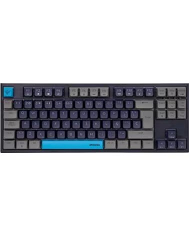 PHOENIX TECHNOLOGIES Teclado gaming royal pbt mecanico negro