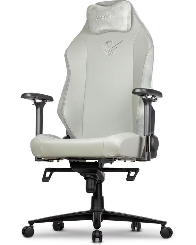 PHOENIX TECHNOLOGIES Silla gaming phoenix monarch remaster cuero napa gris talla r
