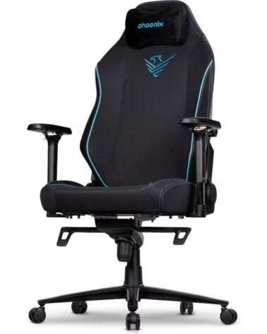 PHOENIX TECHNOLOGIES Silla gaming phoenix monarch remaster tela gris oscuro talla r