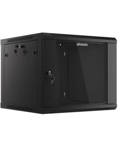 PHOENIX TECHNOLOGIES Armario rack phoenix 9u 600x600x501 auto - ensamblado 19 hasta 60 kg negro