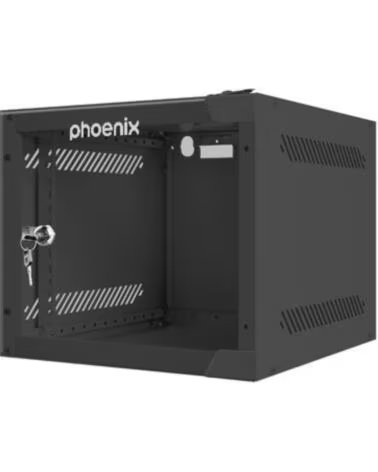 PHOENIX TECHNOLOGIES Armario rack phoenix 4u 280x310x247 mural 10 hasta 20 kg negro