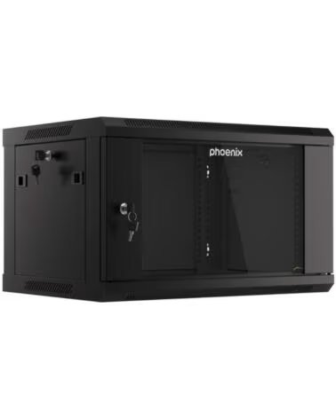 PHOENIX TECHNOLOGIES Armario rack phoenix 6u 600x450x368 auto - ensamblado 19 hasta 60 kg negro