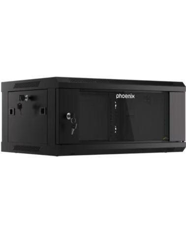 PHOENIX TECHNOLOGIES Armario rack phoenix 4u 600x450x279 auto - ensamblado 19 hasta 60 kg negro