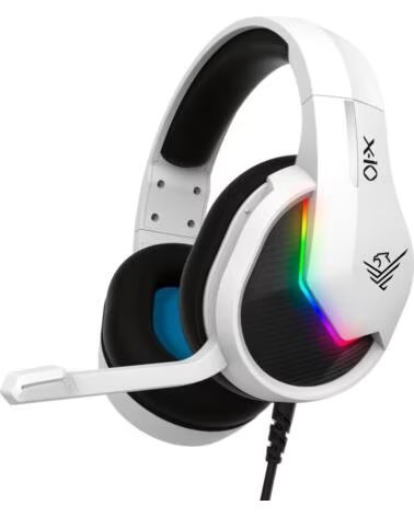 PHOENIX TECHNOLOGIES Auriculares gaming phoenix x - io blancos multiplataforma con cable jack y adaptador