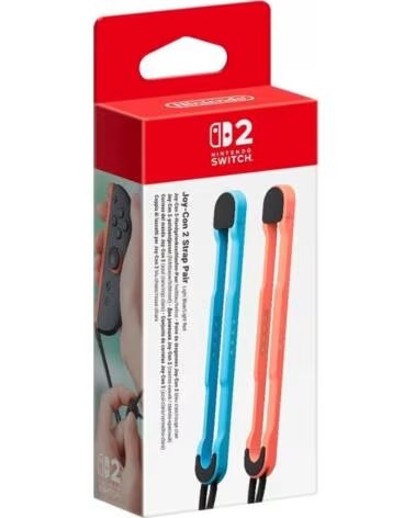 NINTENDO Correa mando switch 2 joy azul - rojo