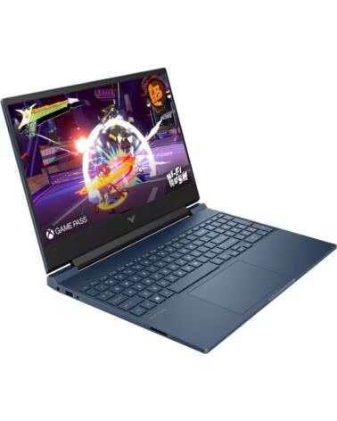 HP Portatil victus gaming 15 - fa2041ns 15 6 pulgadas core 7 - 2400h - 16gb -  ssd 1tb - nvidia gforce rtx5060 - freedos - azul 