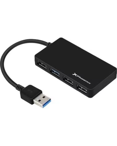 PHOENIX TECHNOLOGIES Hub phoenix usb 4 puertos usb 3 0 portatil