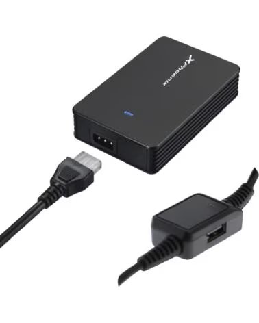 PHOENIX TECHNOLOGIES Adaptador cargador de corriente universal automatico phoenix 40w incluye 5 conectores para portatiles y net