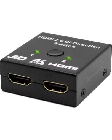 PHOENIX TECHNOLOGIES Hub 2 hdmi splitter 4k con conmutador manual