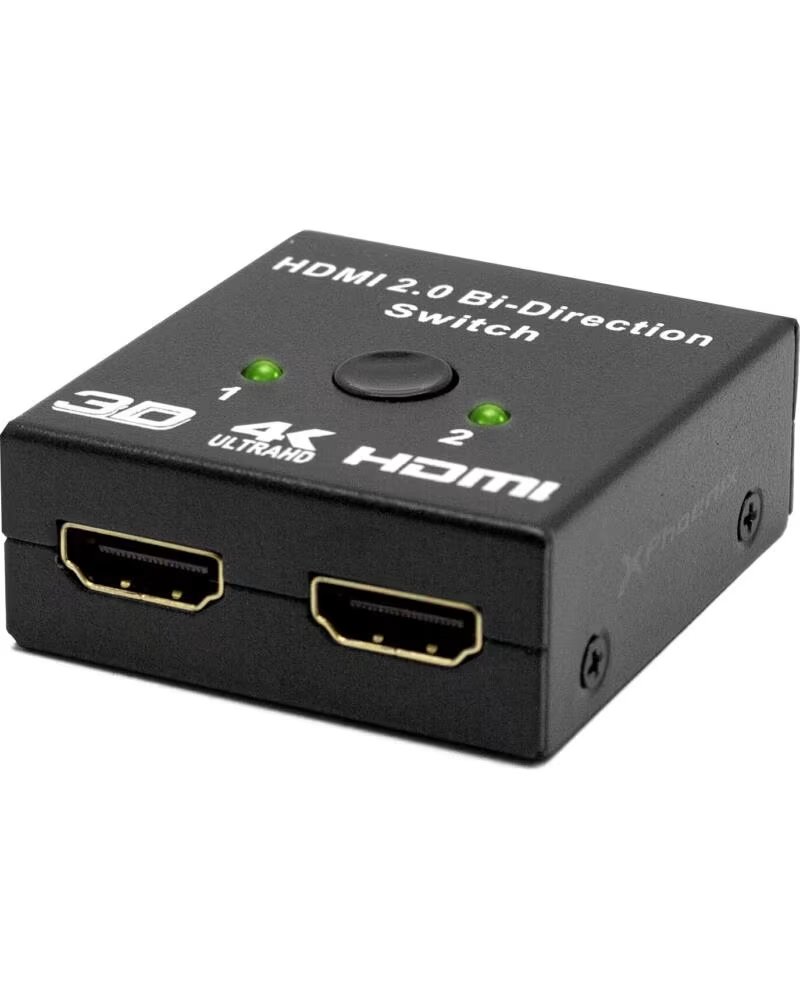 PHOENIX TECHNOLOGIES Hub 2 hdmi splitter 4k con conmutador manual