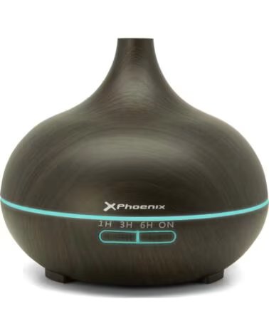 PHOENIX TECHNOLOGIES Humidificador phoenix zeno2 400 ml marron oscuro con control remoto