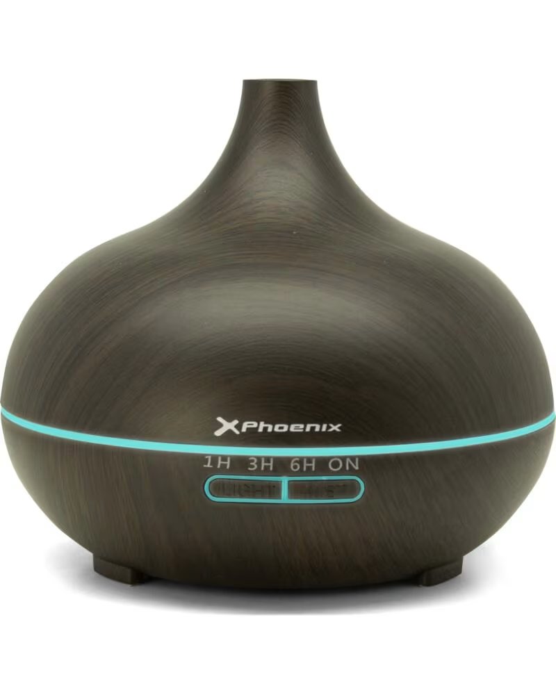 PHOENIX TECHNOLOGIES Humidificador phoenix zeno2 400 ml marron oscuro con control remoto
