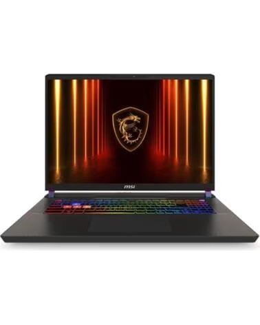 MSI Portatil vector a16hx - 054xes r9 - 8940hx - 64gb - ssd 1tb - rtx 5080 16gb - 16 pulgadas qhd - freedos