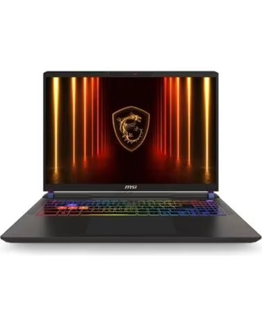 MSI Portatil vector 16hx - 032xes u9 - 275hx - 32gb - ssd 2tb - rtx 5060 8gb - 16 pulgadas qhd - freedos