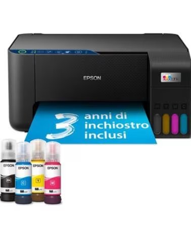 EPSON Multifuncion inyeccion color ecotank et - 2861 wifi