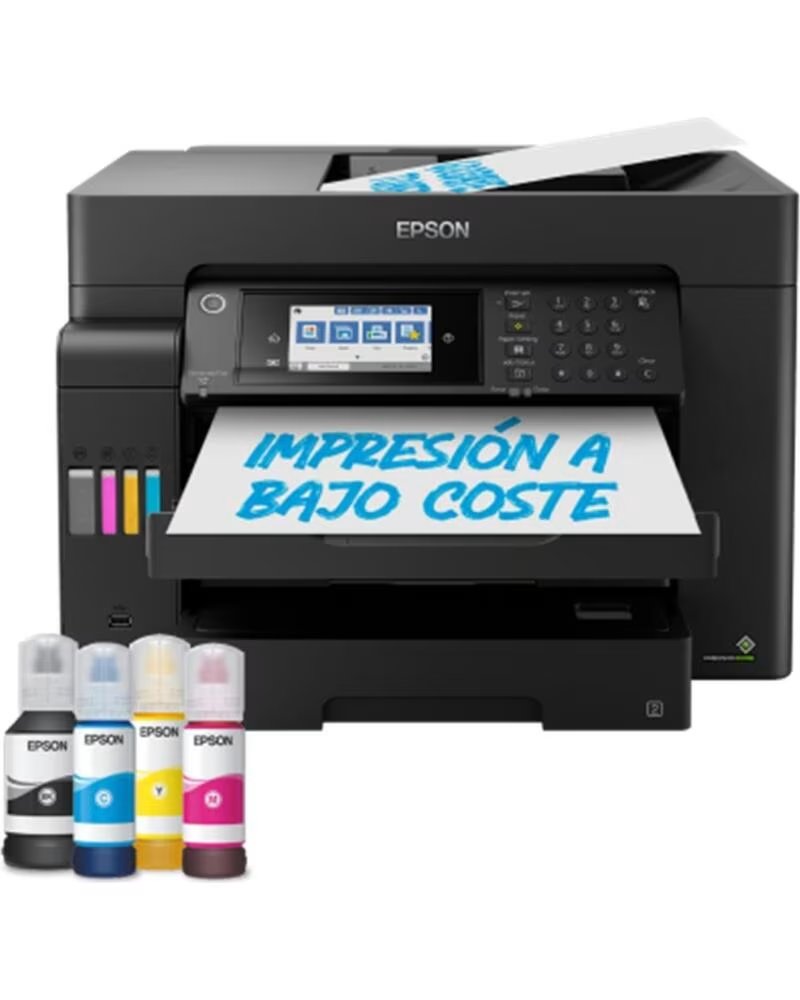 EPSON Multifuncion inyeccion ecotank et - 16655 color a3 fax - red - wifi - duplex todas las funciones