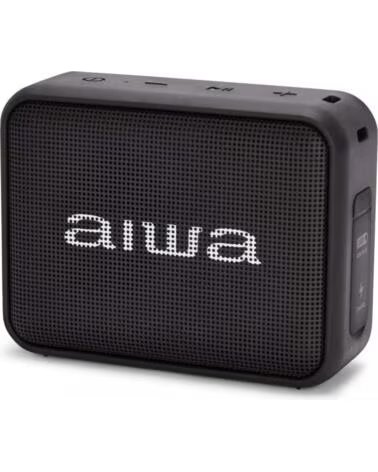 AIWA Altavoz portatil bs - 200 6w bluetooth negro