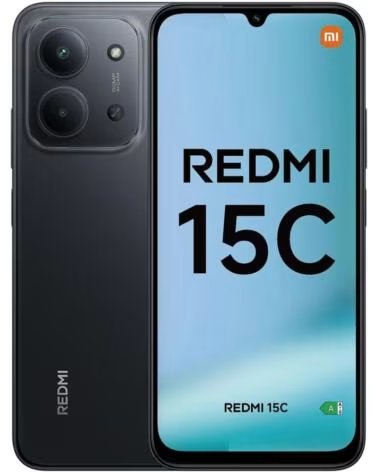 XIAOMI Smartphone Redmi 15C 4GB- 256GB- 6 9- Negro