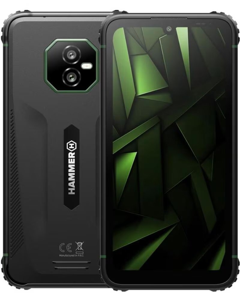 HAMMER Movil rugerizado ranger 4g 8 - 256gb negro - verde