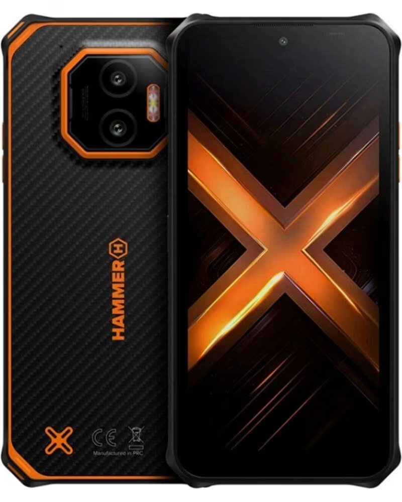 HAMMER Movil rugerizado energy x2 5g 8 - 256gb negro - naranja