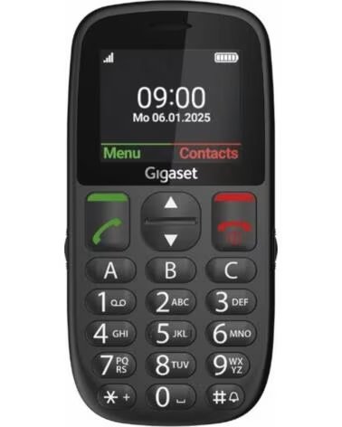 GIGASET Telefono movil gl395 negro para mayores